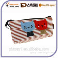 Cute canvas custom Pencil bag for young girls